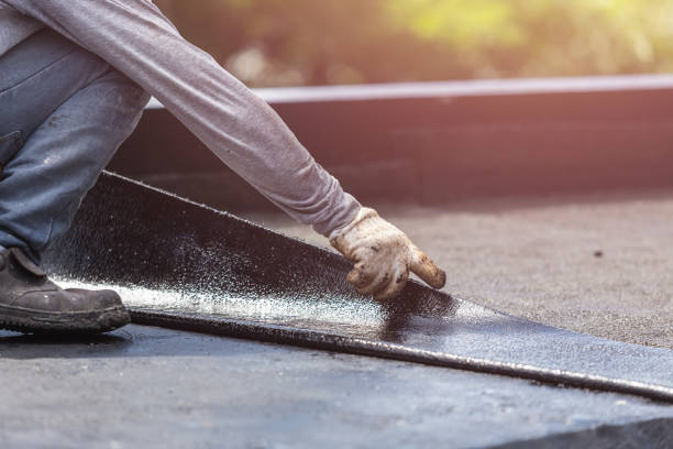 Professional Interior Drainage System technician working in Blanchester, OH